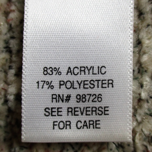 CROFT & BARROW WOMENS M/L 1/4 ZIP SWEATER (A2)E1 - Picture 7 of 8